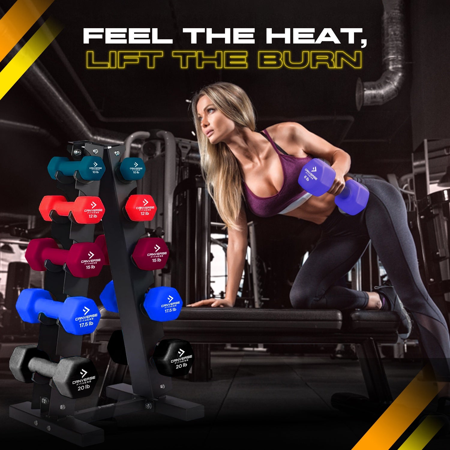 Dumbbell Rack Stand - 5 Tier