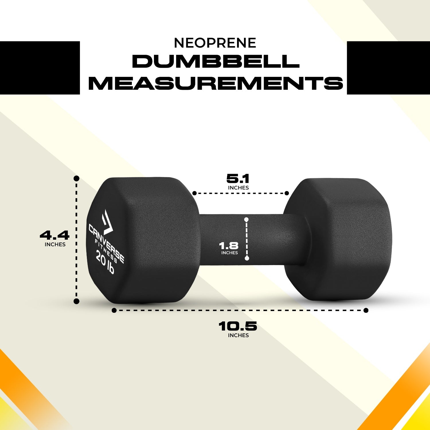 Neoprene Dumbbells Set - 20 LBs